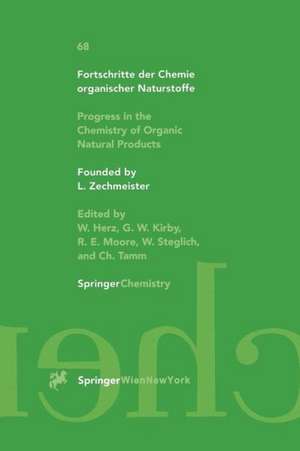 Progress in the Chemistry of Organic Natural Products de G.W. Gribble