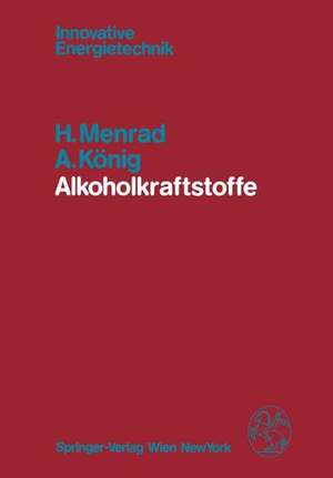 Alkoholkraftstoffe de H. Menrad