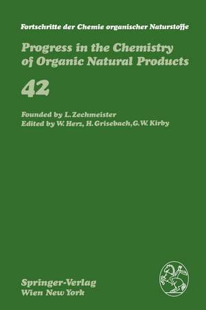 Fortschritte der Chemie organischer Naturstoffe / Progress in the Chemistry of Organic Natural Products de Y. Asakawa