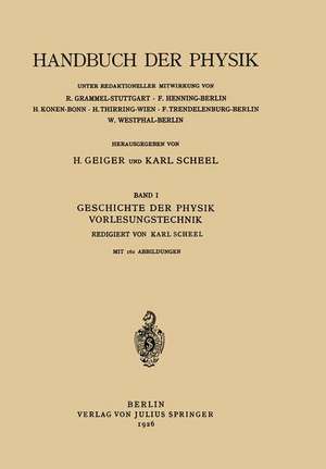 Geschichte der Physik Vorlesungstechnik de E. Hoppe