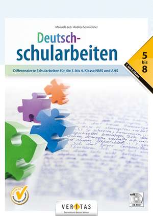 Deutschstunde 1.-4. Schulstufe. Differenzierte Schularbeiten NMS / AHS de Manuela Leb