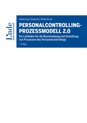 Personalcontrolling-Prozessmodell 2.0 de Rita Niedermayr