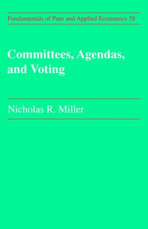 Committees Agendas & Voting de Nicholas R. Miller