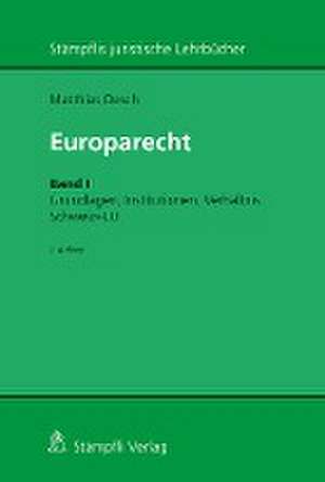 Europarecht de Matthias Oesch