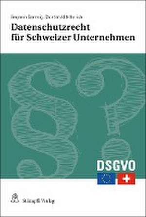 Datenschutzrecht für Schweizer Unternehmen, Stiftungen und Vereine de Benjamin Domenig