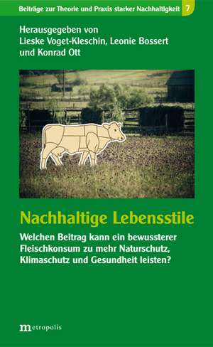 Nachhaltige Lebensstile de Lieske Voget-Kleschin