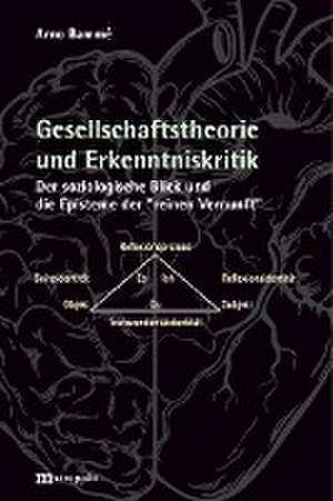 Gesellschaftstheorie und Erkenntniskritik de Arno Bammé