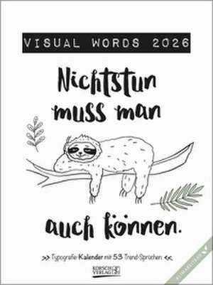 Visual Words 2026 de Verlag Korsch