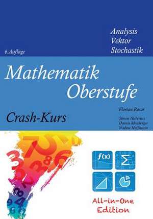 Mathematik Oberstufe Crash-Kurs All-in-One de Florian Rosar