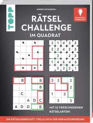 Rätsel-Challenge im Quadrat - Innovation aus der Rätselwerkstatt! de Adrien Nivaggioli