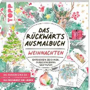 Das Rückwärts-Ausmalbuch Weihnachten de Heinke Nied