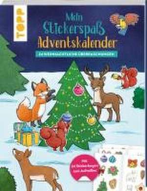 Stickerbuch-Adventskalender