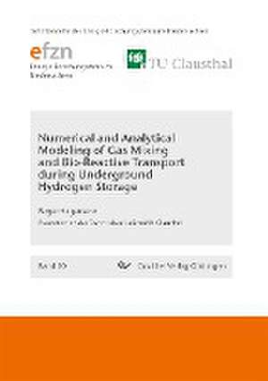 Numerical and Analytical Modeling of Gas Mixing and Bio-Reactive Transport during Underground Hydrogen Storage de Birger Hagemann