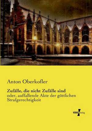 Zufälle, die nicht Zufälle sind de Anton Oberkofler