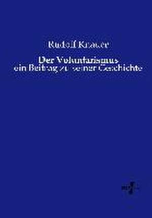 Der Voluntarismus de Rudolf Knauer