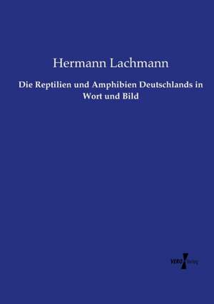 Die Reptilien und Amphibien Deutschlands in Wort und Bild de Hermann Lachmann