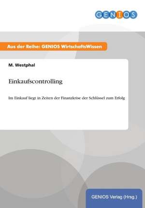 Einkaufscontrolling de M. Westphal