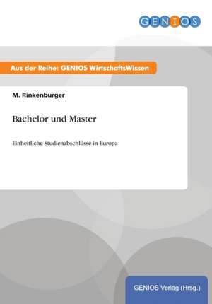 Bachelor und Master de M. Rinkenburger