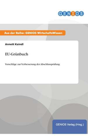 EU-Grünbuch de Annett Kaindl