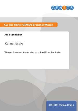 Kernenergie de Anja Schneider