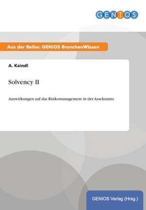 Solvency II de A. Kaindl