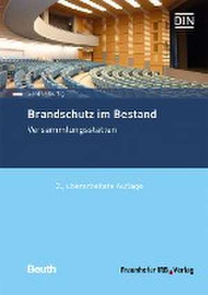 Brandschutz im Bestand. Versammlungsstätten. de Gerd Geburtig