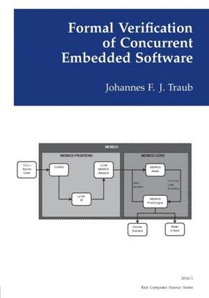 Formal Verification of Concurrent Embedded Software de Johannes Frederik Jesper Traub