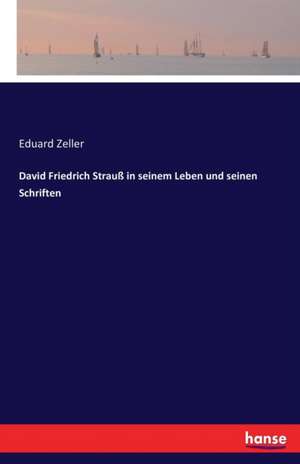 David Friedrich Strauß in seinem Leben und seinen Schriften de Eduard Zeller