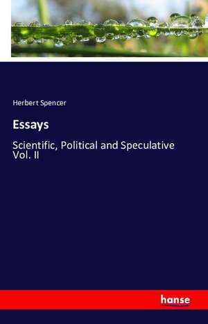 Essays de Herbert Spencer