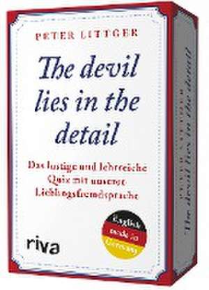 The devil lies in the detail de Peter Littger