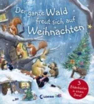 Der ganze Wald freut sich auf Weihnachten de Jane Chapman