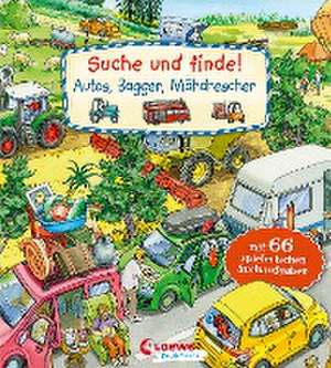 Suche und finde! - Autos, Bagger, Mähdrescher de Loewe Meine allerersten Bücher