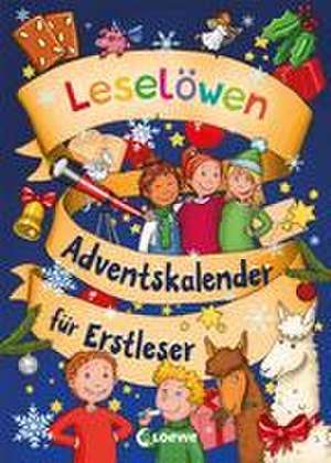 Leselöwen-Adventskalender für Erstleser de Eva Hierteis