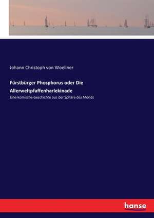 Fürstbürger Phosphorus oder Die Allerweltpfaffenharlekinade de Johann Christoph von Woellner