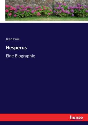 Hesperus de Jean Paul