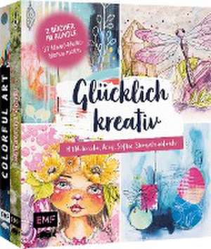 Glücklich kreativ - Zwei Bücher im Bundle: 37 Mixed-Media-Motive malen de Susanne Rose