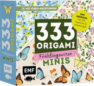 333 Origami Minis - Frühlingswiese - Dein dekorativer Wendeblock zum kreativen Falten & Notieren de Edition Michael Fischer