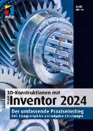 3D-Konstruktionen mit Autodesk Inventor 2024 de Detlef Ridder