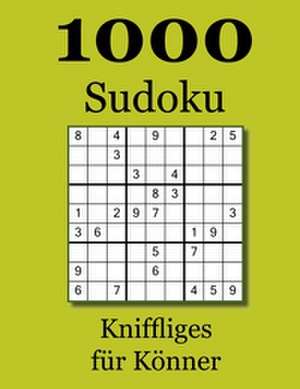 1000 Sudoku de David Badger