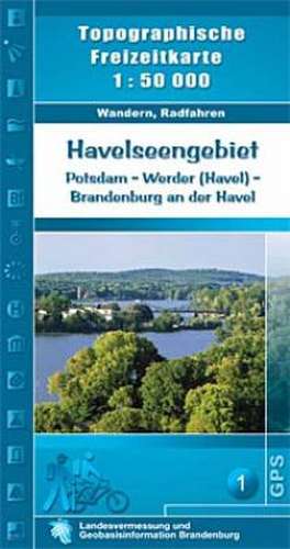 Havelseen Potsdam 1 : 50 000