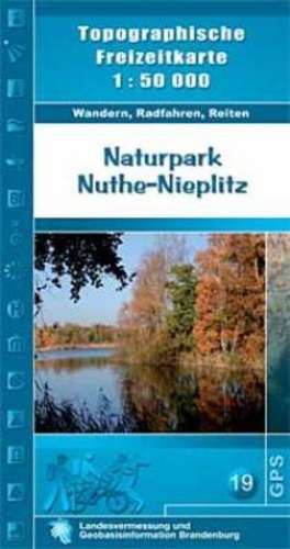 Naturpark Nuthe-Nieplitz 1 : 50 000