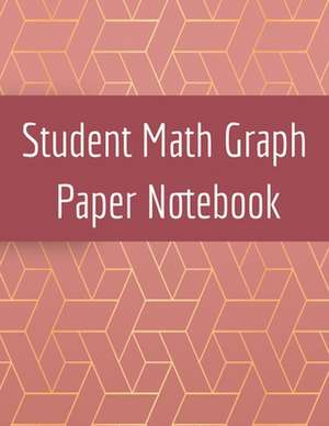 Student Math Graph Paper Notebook de Page Green