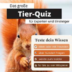 Das große Tier-Quiz für Experten und Einsteiger de Stefan Mayer