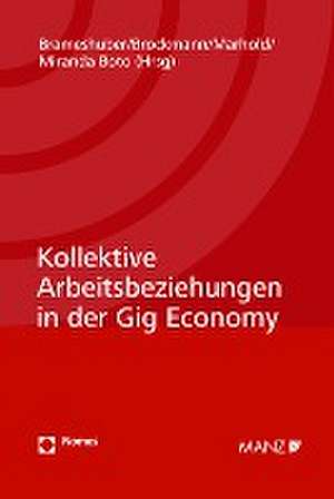 Kollektive Arbeitsbeziehungen in der Gig Economy de Elisabeth Brameshuber