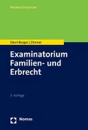 Examinatorium Familien- und Erbrecht de Christina Eberl-Borges