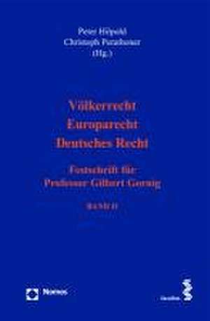 Völkerrecht - Europarecht - Deutsches Recht de Peter Hilpold