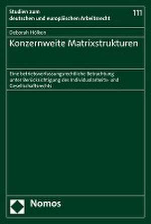 Konzernweite Matrixstrukturen de Deborah Hölken