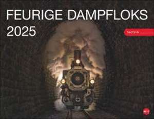 Feurige Dampfloks Posterkalender 2025 de |Heye