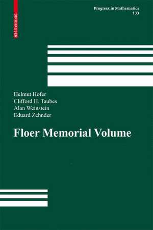 The Floer Memorial Volume de Helmut Hofer