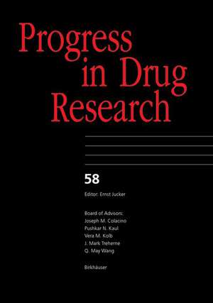 Progress in Drug Research de Ernst M. Jucker